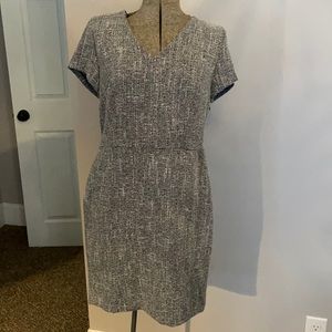 Grey business casual dress